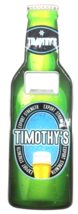 Timothy&#39;s Timothy Gift Idea Fathers Day Personalised Magnetic Bottle Ope... - £4.92 GBP