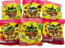 Sour Patch Kids 5oz (6 Pack) 3 Watermelon, 3 Strawberry - £17.99 GBP