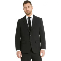 Chaps Men&#39;s Solid Classic Fit Tailored Suit Jacket Only Black - Size 40REG - £39.81 GBP