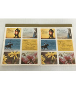 Vintage Hallmark love from ambassador seals sticker books poetry seals s... - $47.45 CAD