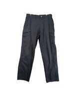 Tru-Spec Black Tactical Cargo Pants Mens 36x34 Ripstop Reinforced Knee A... - €24,06 EUR