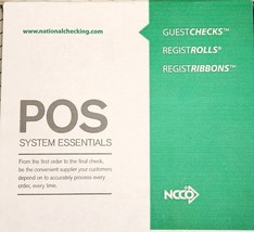 POS System Essentials Checks Register Rolls Print Ribbon New OB - $24.99