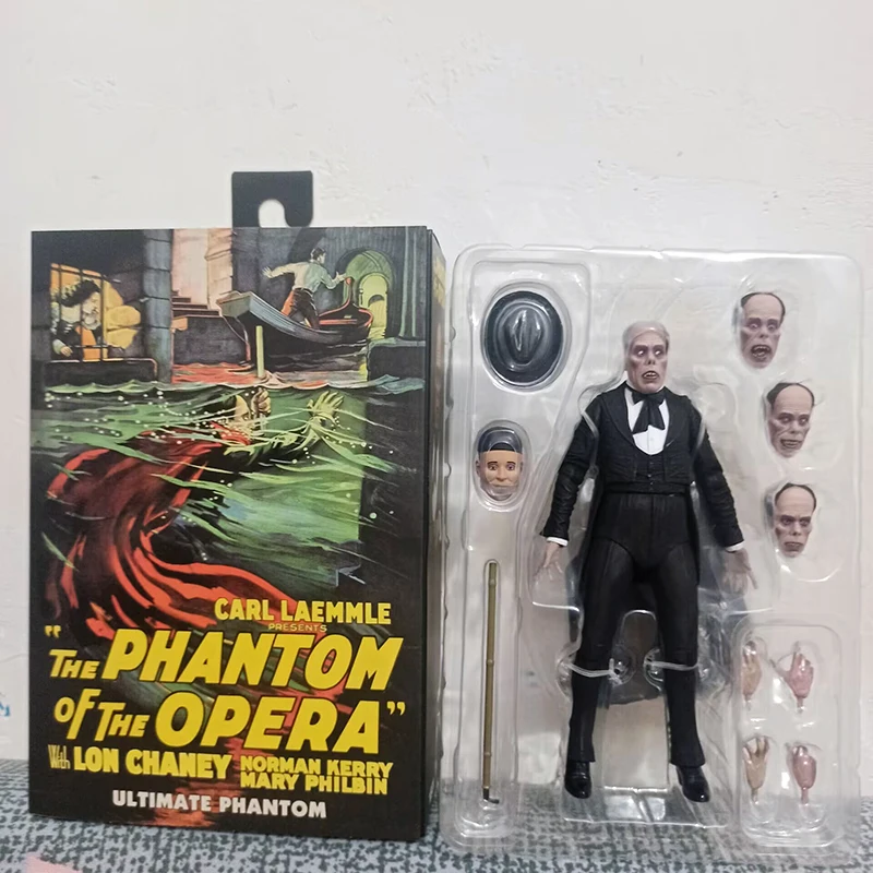 NECA The Phantom of The Opera Lon Chaney Action Figures Collection Model Toys - £37.75 GBP