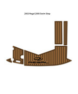 2003 Regal 2000 Swim Platform Step Pad Boat EVA Foam Faux Teak Deck Floo... - $473.42 CAD