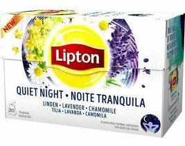 80x Lipton Tea Quiet Night = 80 Tea/Infusion (4 Boxes x 20 Tea Bags) - $24.03