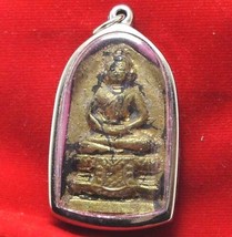 1896 Lord Buddha Tanjaoma Thai Miracle Amulet Lucky Rich Trade Best For Business - £150.51 GBP