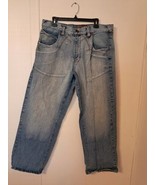 Mecca 1984 Men&#39;s Jeans Vtg Y2K Skater Baggy Wide Leg 38x32 *see Last 3 P... - $38.69