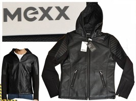 MEXX Men&#39;s Jacket SML XL Eco-Leather €110 Here Less! MX04 T3P - £29.21 GBP