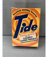 Vtg Tide Detergent Americas Washday Favorite 1 Lb 3 Oz Opened Box 1950&#39;s - $59.96 CAD