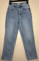 Pacsun Women’s 23x26 Button Fly High Rise Straight Jeans - $24.64 CAD
