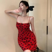 Women s dress korean style lace up sleeveless camisole slim sexy sweet thumb200