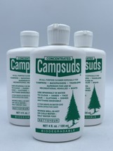 Sierra Dawn Campsuds 3 Pack Camping Camp Soap 4oz Concentrated Biodegrad... - $14.49