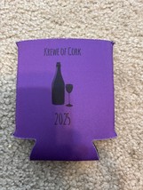 Mardi Gras New Orleans 2025 &quot;The Wine Fairies&quot; Parade Throw Koozie Krewe... - $111.95 MXN