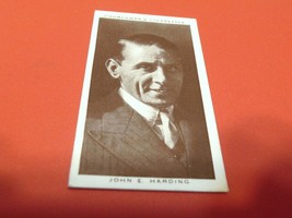 1938 Cartledge John Harding #50 Boxing Personalities Nm / Mint Or Better - £31.35 GBP