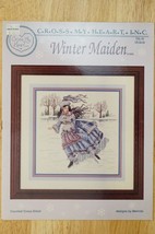 Cross Stitch Pattern Winter Maiden Ice Skating Cross My Heart CSL-54 by ... - $9.89