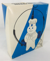 Vintage Pillsbury Doughboy Poppin&#39;Fresh Walkin&#39; Radio Headphones AM/FM Radio EUC - £34.12 GBP