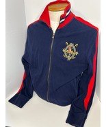 VTG Polo Ralph Lauren Track Jacket  NY Finest Pony Logo Cotton Men’s Lar... - $64.15 CAD