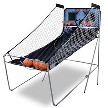 Basketball Game Double Electronic Hoops Double Shot 2Players Rooms Arcad... - £134.45 GBP
