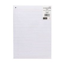 Quill A4 1 Hole 90-Leaf Exam Pad 60gsm 10pk (White) - £40.14 GBP