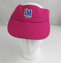 Augusta Sportswear LM Pink Embroidered Girls Youth Adjustable Visor - £8.69 GBP