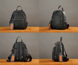 Leather backpack women, Leather rucksack, Black leather backpack, Backpack purse - £50.28 GBP