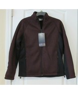 Zeroxposur Heavyweight Sweater Jacket Maroon Men&#39;s Sz M NWT MSRP$150 - $956.52 MXN