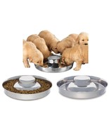 High Quality Stainless Steel Multi Puppy Litter Feeder Dish Bowl - Choos... - $509.63 MXN+