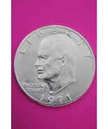 Gem BU 1971 S Ike Eisenhower 40% Silver Dollar You Get Same Coin In Pics... - $19.99