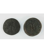 Ancien Grèce 2-coin Kit 400-344 BC Larissa AE 196 BC Thessalian League - $1,078.83 MXN