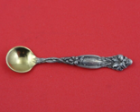 Frontenac by International Sterling Silver Salt Spoon Gold Washed 2 1/2&quot; - $48.51