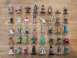 Jada Metalfigs Minecraft Die-cast Figures - Lot of 40 - $38.69