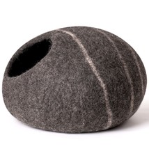 MewooFun Handcrafted Felt Cat Bed Cave with Mouse Toy - Premium Wool Material - - $62.32