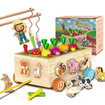 Montessori Toys For Baby Boys Girls Age 2 3 4 5 Year Old, Shapes Sorting &amp;Matchi - £28.30 GBP
