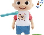 COCOMELON Deluxe Interactive JJ DOLL Sounds Sings Dress up Feed NEW SEAL... - $34.81