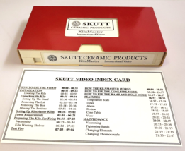 SKUTT Ceramic Products KILN MASTER Instructional Video (Owner&#39;s Manual) ... - £9.40 GBP