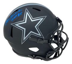 Roger Staubach Signed Dallas Cowboys FS Eclipse Replica Speed Helmet HOF 85 BAS - $484.97