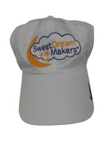 Nike Golf Adjustable White Hat Cap Lightweight Swoosh - Sweet Dream Makers NWT - £11.79 GBP