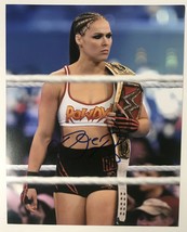 Ronda Rousey Signed Autographed WWE Glossy 8x10 Photo - HOLO COA - £63.26 GBP