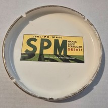Vintage Sul-Po-Mag Farm Advertising Ashtray – Feed Seed Fertilizer Promo... - $48.45