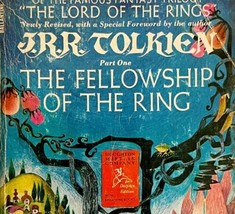Fellowship Of The Ring JRR Tolkien 1965 1st Printing Paperback Fantasy LOTR E43 - £47.89 GBP