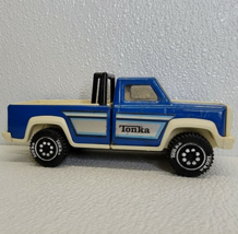 Vintage Tonka Pickup Truck Blue White Metal &amp; Plastic - GUC - $14.84