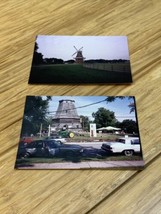 Vintage Lot of 2 Photographs De Zwan Michigan Windmills KG JD - £7.78 GBP