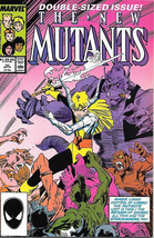 The New Mutants Comic Book #50,  Marvel Comics 1987 VERY FINE+ NEW  UNREAD - $4.50