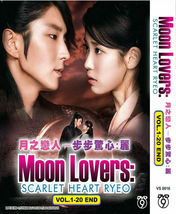 DVD Korean Drama Series Moon Lovers Scarlet Heart Ryeo (Volume 1-20 End) English - £50.35 GBP