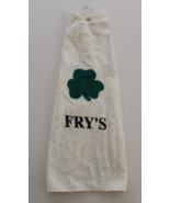 Fry&#39;s Three Leaf Clover Embroidered Golf bag Towel - £10.53 GBP