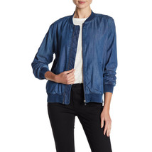 NWT Womens Size XS or Medium Nordstrom Vince Camuto Washed Denim Bomber ... - £25.17 GBP