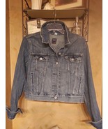 Levi’s Jeans label Junior L  girls jean jacket trucker - £15.62 GBP