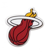 NBA Miami Heat logo on 4 inch Die-Cut Magnet by WinCraft - £12.58 GBP