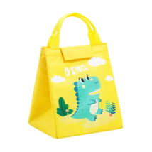 Cartoon Cute Animal Insulation Lunch Box Bag - New - Dino Dinosaur - £11.79 GBP