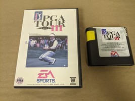 PGA Tour Golf 3 Sega Genesis Cartridge and Case - £7.00 GBP